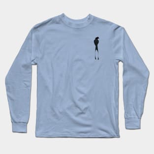 Greater Racket-Tailed Drongo Long Sleeve T-Shirt